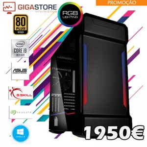 Gigastore Gamer Intel Core i9-10900K 3.70Ghz Ram 16GB Asus ROG RTX 2080 Super SEMI-NOVO